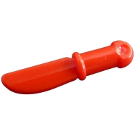 Lego příborový nůž, červená (93082h RED)